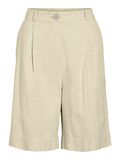 Product image thumbnail - VIPRISILLA HIGH WAIST BERMUDA SHORTS, Super Light Natural Melan | 1