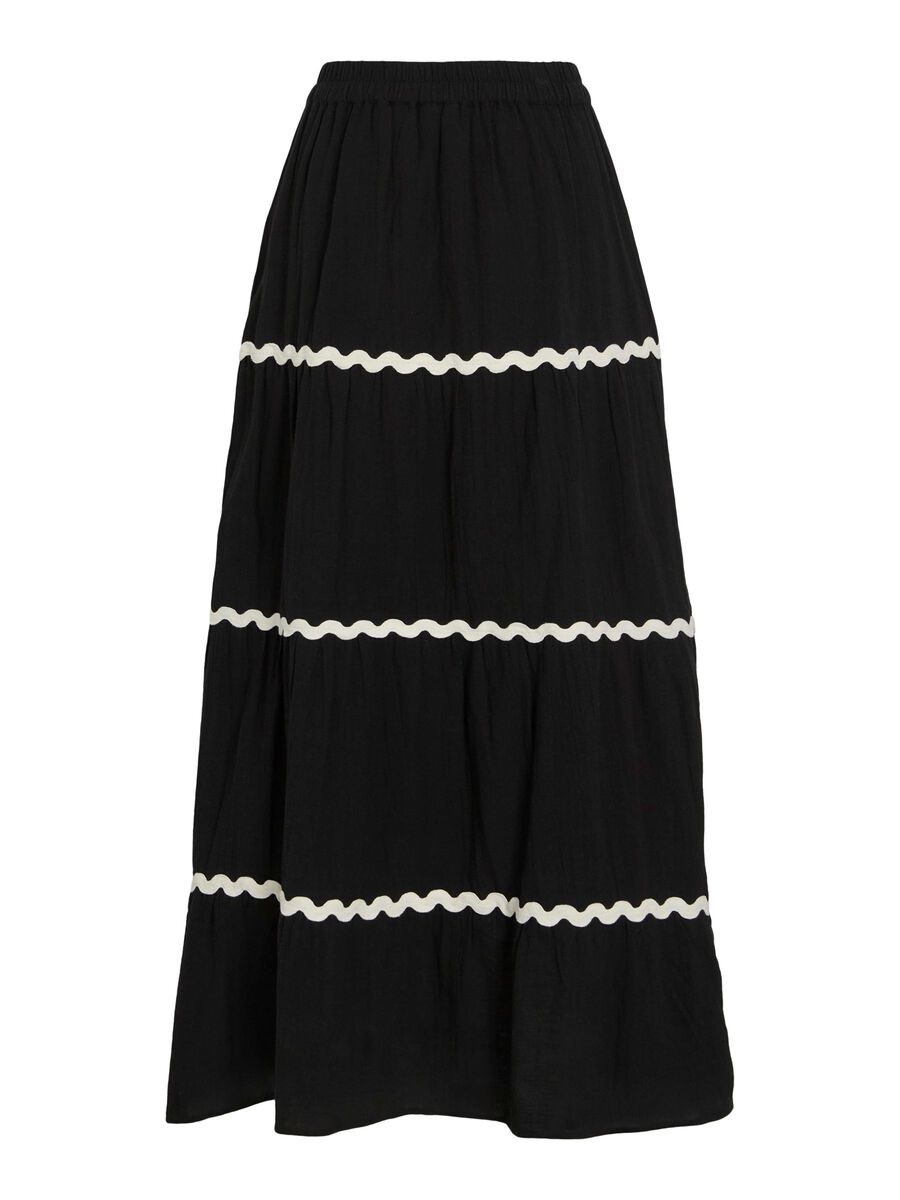 VILA VIMANDA HIGH WAIST MAXI SKIRT, Black Beauty, highres - 14106794_BlackBeauty_1210477_002.jpg