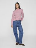 VILA HIGH NECK KNITTED PULLOVER, Fragrant Lilac, highres - 14109866_FragrantLilac_005.jpg