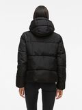 Product image thumbnail - VIMILJA MED HÆTTE PUFFERJAKKE, Black Beauty | 2