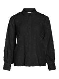 VILA LONG SLEEVED SHIRT, Black Beauty, highres - 14105226_BlackBeauty_001.jpg