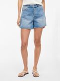 VILA VIHIMLA HIGH WAIST JEANSSHORTS, Light Blue Denim, highres - 14112088_LightBlueDenim_003.jpg
