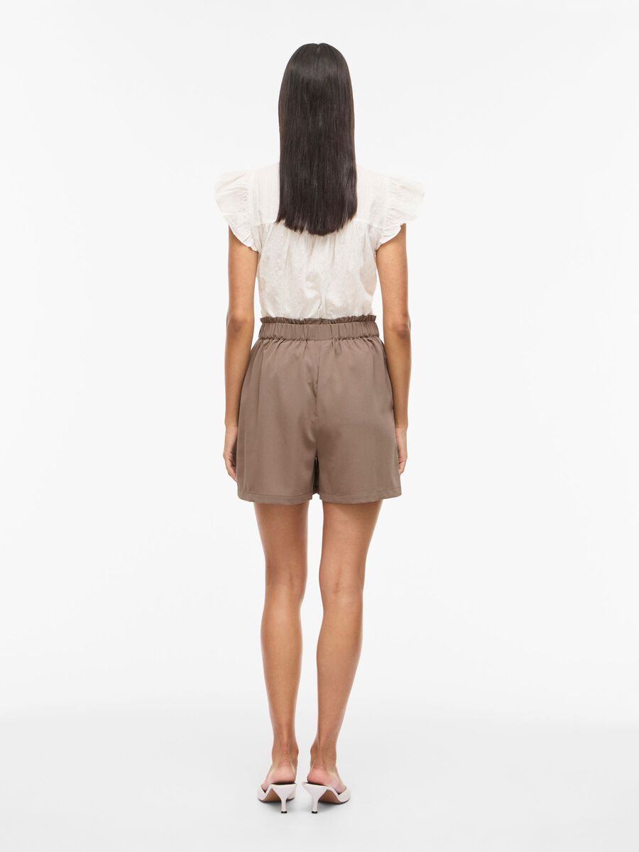 Product carousel image - VIMATHILDE HIGH WAISTED SHORTS, Falcon | 2