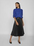 VILA HIGH NECK KNITTED PULLOVER, Mazarine Blue, highres - 14084179_MazarineBlue_1070203_005.jpg