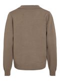 VILA POLO KNITTED PULLOVER, Fossil, highres - 14109861_Fossil_002.jpg