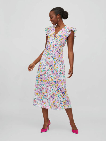 Vila PETITE - MAXI DRESS, Snow White, highres - 14087308_SnowWhite_1039004_003.jpg