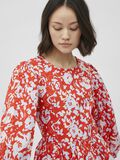 Vila PATTERNED 3/4 SLEEVED TOP, Valiant Poppy, highres - 14079606_ValiantPoppy_976116_006.jpg