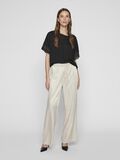 VILA ROUND NECK SHORT SLEEVED TOP, Black Beauty, highres - 14104601_BlackBeauty_005.jpg