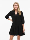 VILA VIPETRA 3/4 SLEEVED SHORT DRESS, Black Beauty, highres - 14109524_BlackBeauty_003.jpg