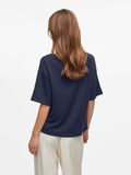 VILA COL BATEAU TOP À MANCHES COURTES, Navy Blazer, highres - 14103955_NavyBlazer_004.jpg