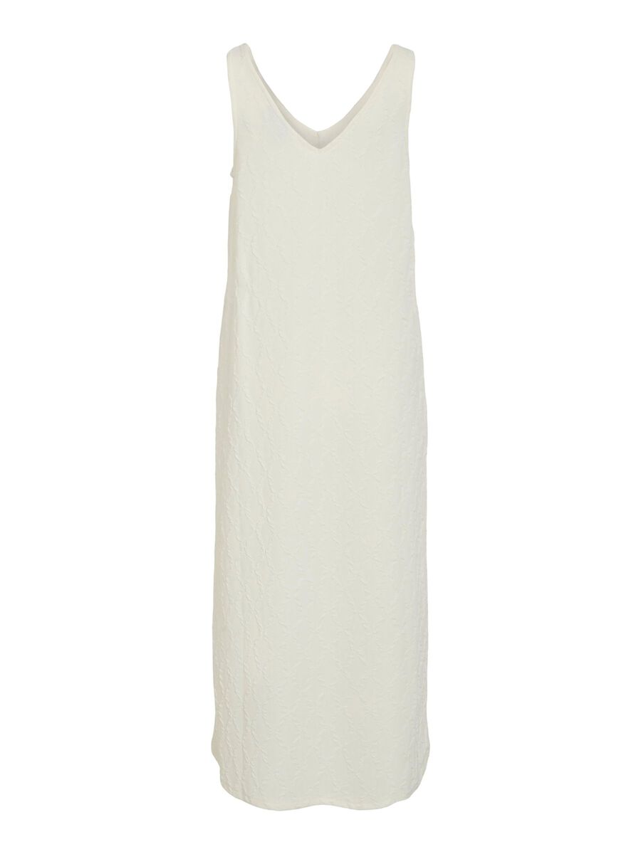 VILA VIMIST SLEEVELESS MIDI DRESS, Birch, highres - 14112693_Birch_002.jpg