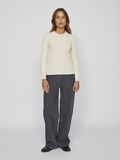 VILA POLO KNITTED PULLOVER, Birch, highres - 14106206_Birch_005.jpg