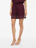 VILA VIOLINE LACE HIGH WAISTED SHORTS, Fig, highres - 14114792_Fig_003.jpg