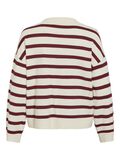 VILA STRIPED KNITTED PULLOVER, Birch, highres - 14109795_Birch_1216141_002.jpg