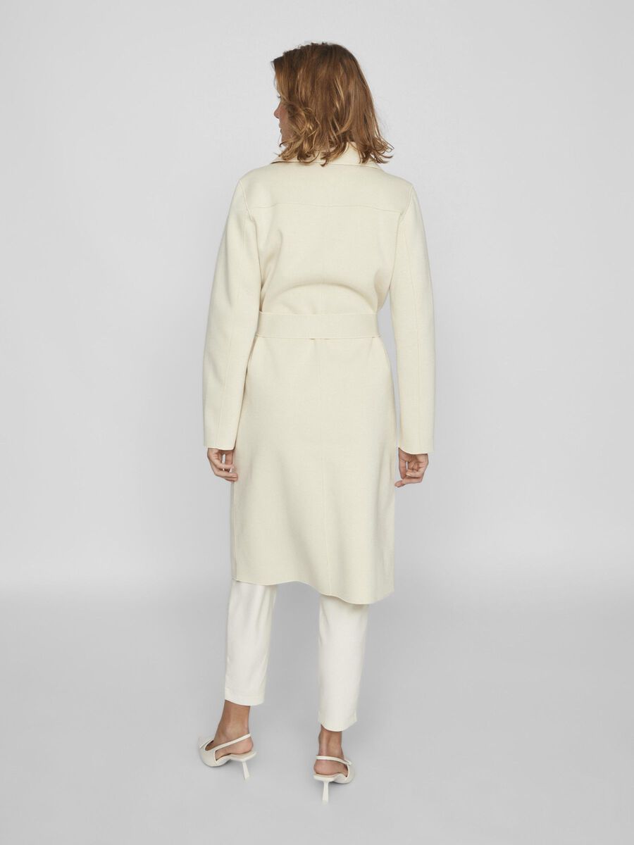 VILA VIJUICE TIE WAIST COAT, Birch, highres - 14060740_Birch_004.jpg