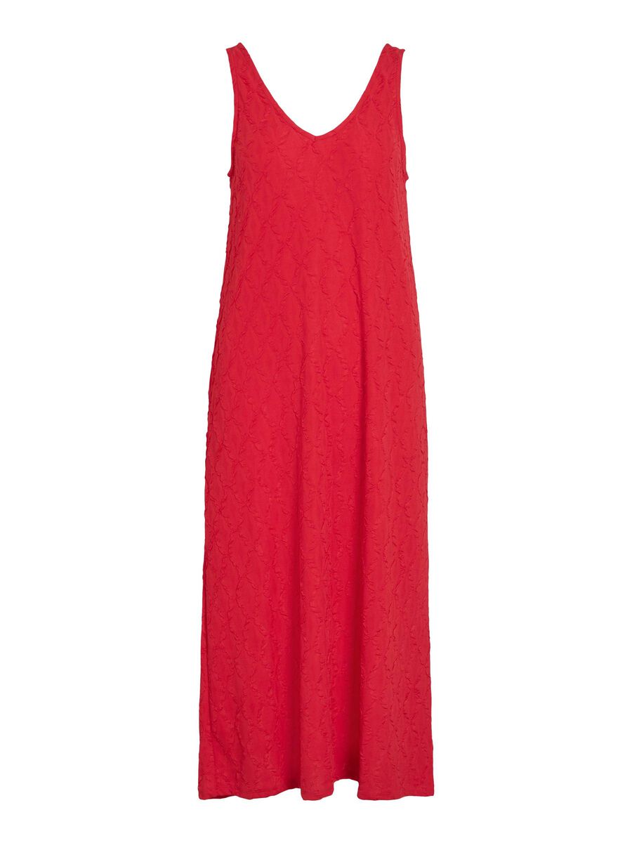 VILA VIMIST SIN MANGAS VESTIDO MIDI, Racing Red, highres - 14112693_RacingRed_001.jpg