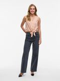 VILA VIDANELLI V-NECK SLEEVELESS TOP, Cadmium Orange, highres - 14106774_CadmiumOrange_1184038_005.jpg