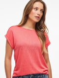 VILA ROUND NECK SHORT SLEEVED TOP, Dubarry, highres - 14105228_Dubarry_007.jpg