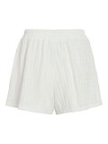 VILA VIMINERA HIGH WAIST SHORTS, Snow White, highres - 14109702_SnowWhite_002.jpg