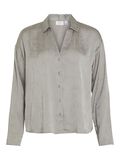 Vila V-NECK SHIRT, Silver, highres - 14090128_Silver_001.jpg
