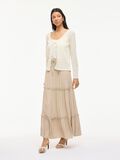 VILA HIGH-WAIST MAXI SKIRT, Feather Gray, highres - 14090633_FeatherGray_005.jpg