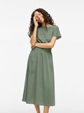 VILA MANGAS CORTAS VESTIDO MIDI, Laurel Wreath, highres - 14109492_LaurelWreath_007.jpg