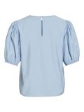 VILA VIALINIA ROUND NECK SHORT SLEEVED TOP, Kentucky Blue, highres - 14106829_KentuckyBlue_002.jpg