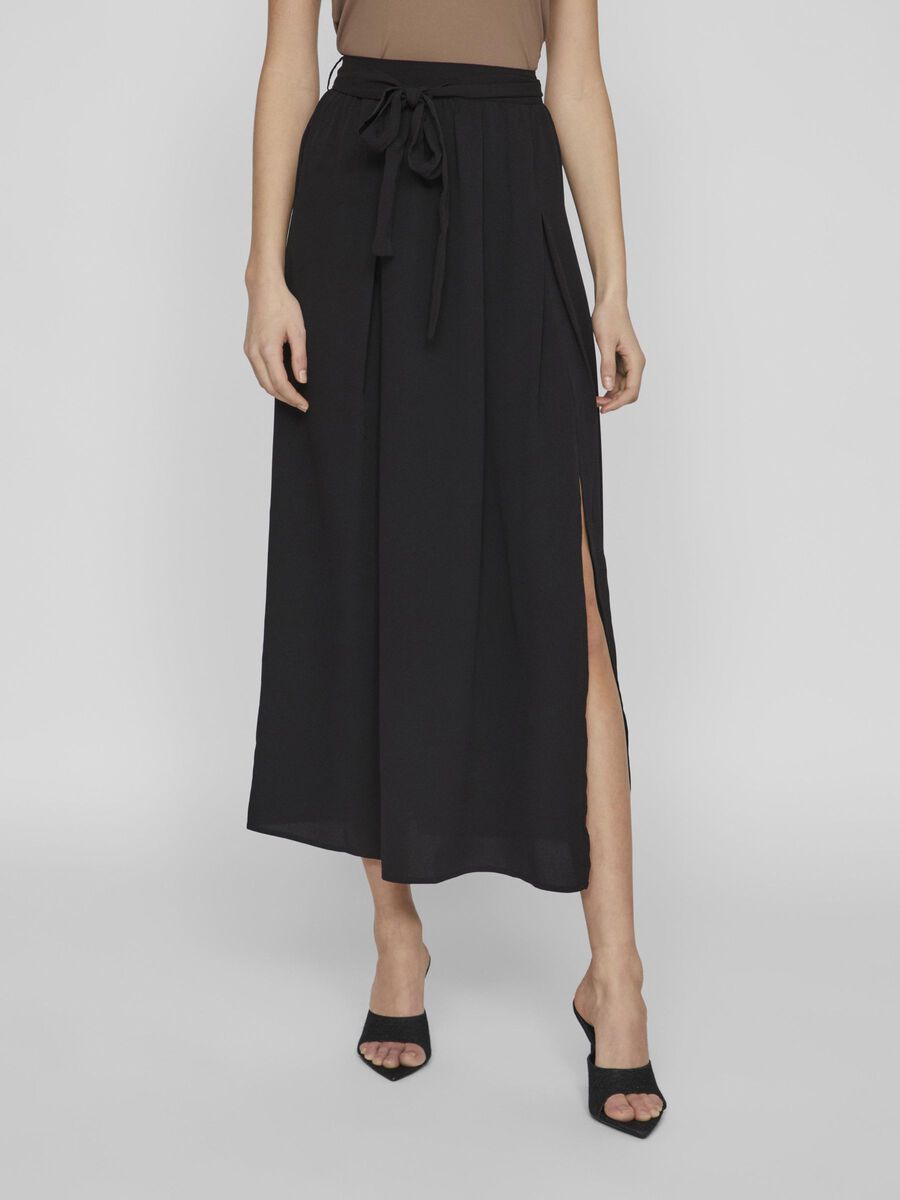 VILA HIGH-WAIST MAXI ROK, Black, highres - 14099289_Black_003.jpg