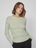 Vila DETAILED KNITTED PULLOVER, Cameo Green, highres - 14094027_CameoGreen_007.jpg