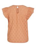 VILA SHORT SLEEVED TOP, Shell Coral, highres - 14097198_ShellCoral_002.jpg
