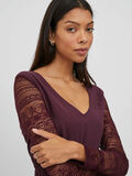 Vila SPITZENVERZIERTES KLEID MIT LANGEN ÄRMELN, Winetasting, highres - 14083598_Winetasting_006.jpg