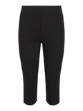 VILA VICAMILLE WYSOKI STAN SPODNIE CAPRI, Black Beauty, highres - 14107097_BlackBeauty_001.jpg