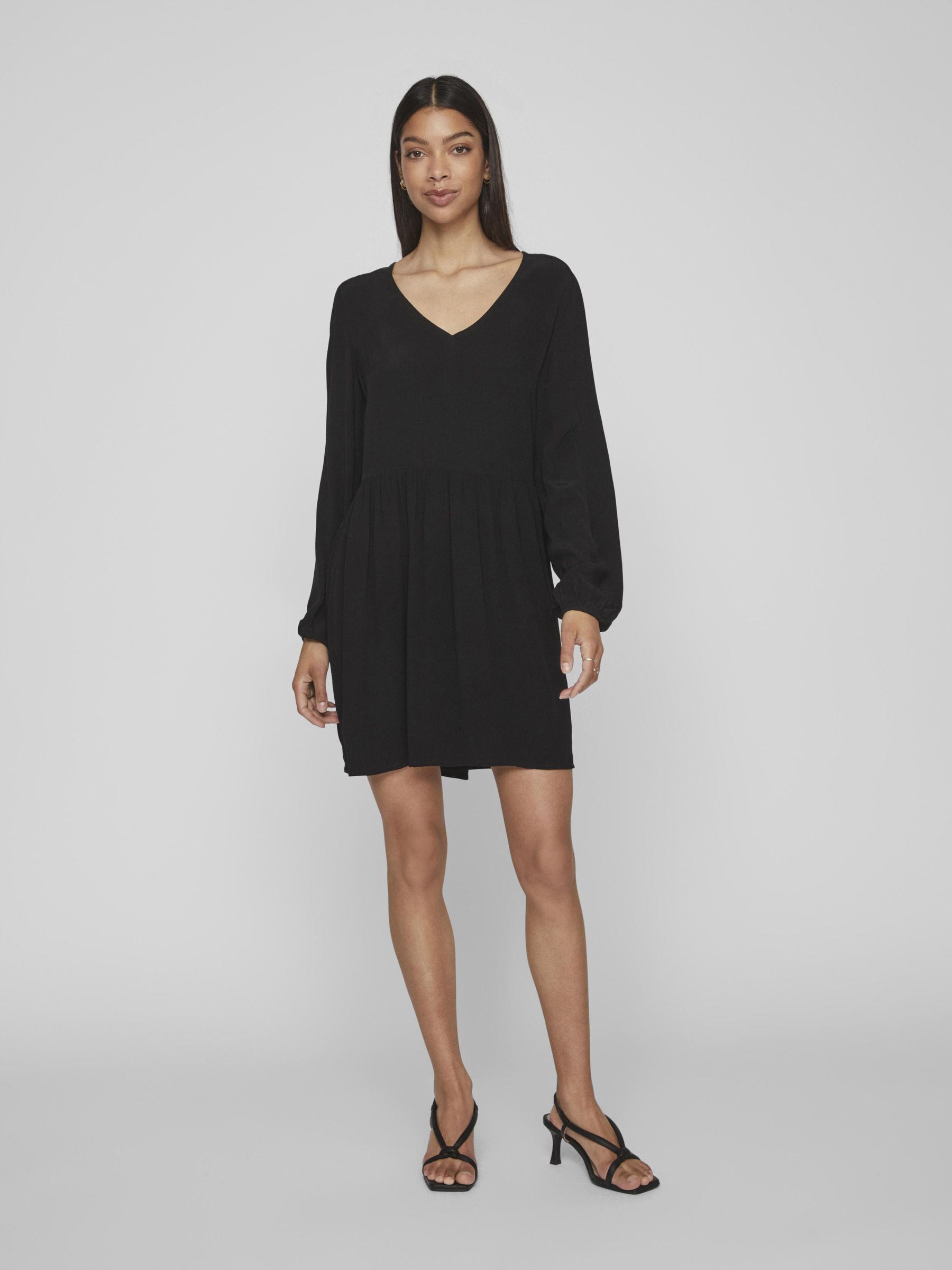 Vila black hotsell dress