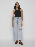 Vila RIBBED STRAP TOP, Black, highres - 14070249_Black_005.jpg
