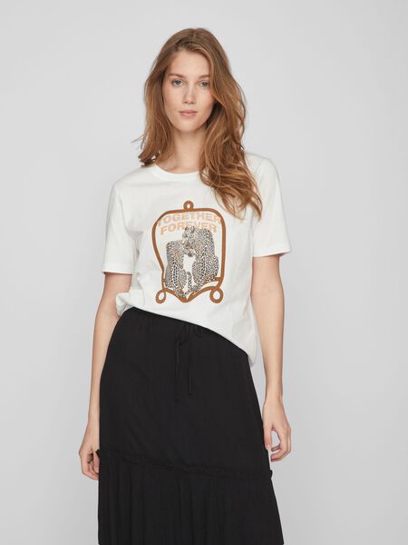 Vila BOMULDS- T-SHIRT, Cloud Dancer, highres - 14090958_CloudDancer_1065627_003.jpg