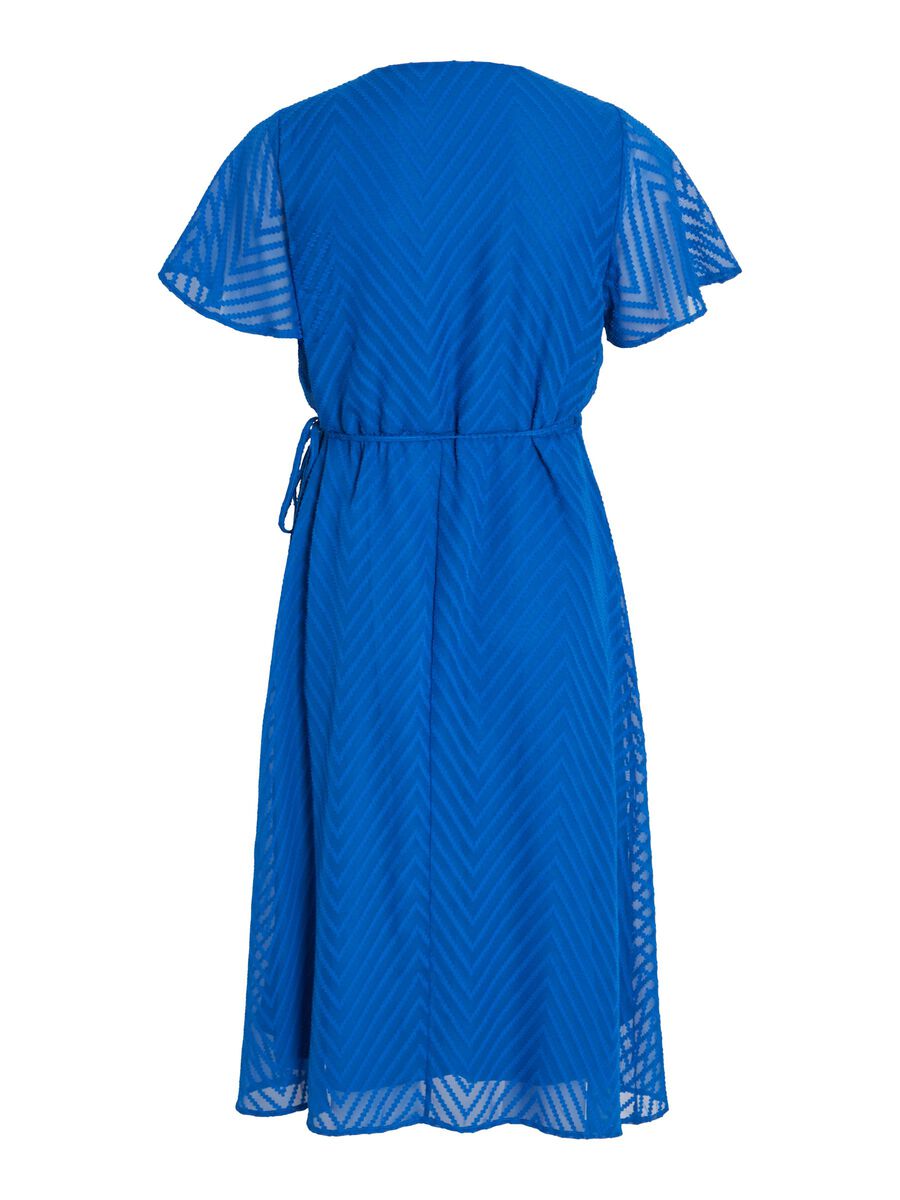 Vila SHORT SLEEVED WRAP DRESS, Lapis Blue, highres - 14091479_LapisBlue_002.jpg