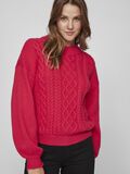 Vila CABLE KNITTED PULLOVER, Love Potion, highres - 14084204_LovePotion_007.jpg
