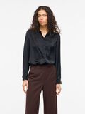 Product image thumbnail - VISOFIE LONG SLEEVED SHIRT, Black Beauty | 1