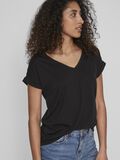 VILA BASIC V-HALS T-SHIRT, Black, highres - 14083084_Black_006.jpg