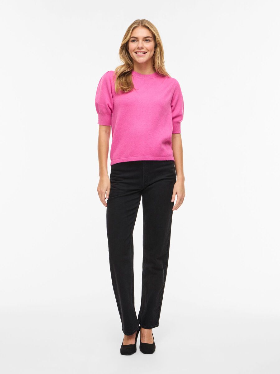 Carousel image - VIRIL SHORT SLEEVED KNITTED TOP, Fiji Flower | 4