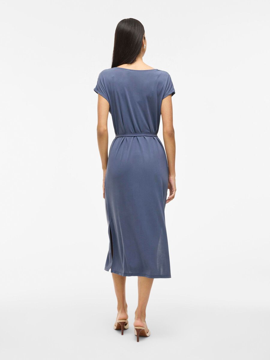 VILA VIMODALA WATERFALL MIDI DRESS, Vintage Indigo, highres - 14107642_VintageIndigo_004.jpg