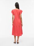 Product image thumbnail - SHORT SLEEVE MIDI DRESS, Hibiscus | 2