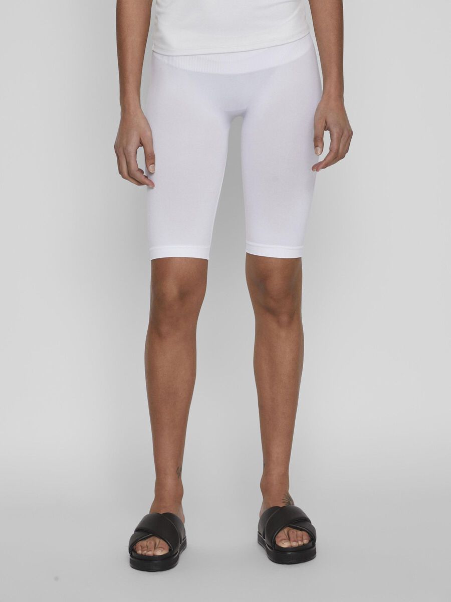 SHAPEWEAR BIKE SHORTS, White