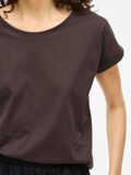 VILA VIDREAMERS ROUND NECK T-SHIRT, Coffee Bean, highres - 14083083_CoffeeBean_006.jpg