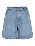 VILA TAILLE HAUTE SHORTS EN JEAN, Light Blue Denim, highres - 14106814_LightBlueDenim_001.jpg
