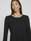 VILA LONG SLEEVED SHORT DRESS, Black, highres - 14099443_Black_006.jpg