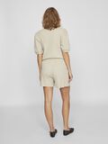 Vila HIGH WAIST SHORTS, Feather Gray, highres - 14095263_FeatherGray_004.jpg