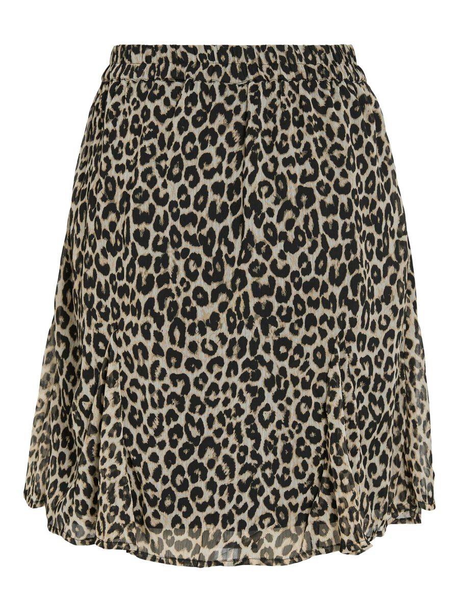 VILA HIGH WAISTED MINI SKIRT, Nomad, highres - 14071753_Nomad_1259615_002.jpg