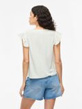 VILA VIPOINTA ROUND NECK CAP SLEEVE TOP, Snow White, highres - 14111149_SnowWhite_004.jpg