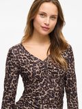 VILA VILEOA LEOPARD PRINT LONG SLEEVED TOP, Nomad, highres - 14109997_Nomad_1218726_007.jpg